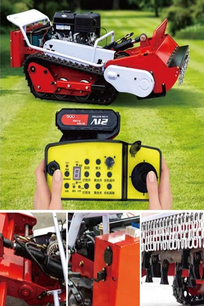 Take Full Control — Averdyn Remote Crawler Lawn Mower for Smart Mowing