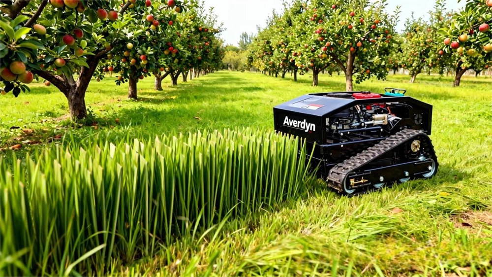 Take Full Control — Averdyn Remote Crawler Lawn Mower for Smart Mowing
