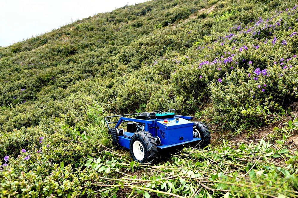 Take Full Control — Averdyn Remote Crawler Lawn Mower for Smart Mowing