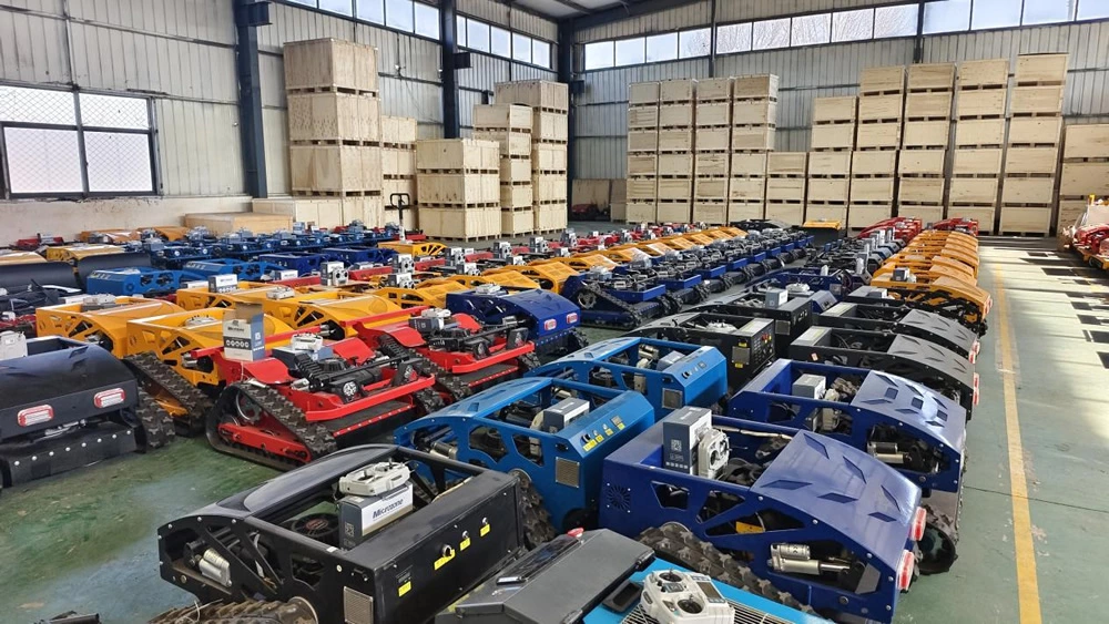 Take Full Control — Averdyn Remote Crawler Lawn Mower for Smart Mowing