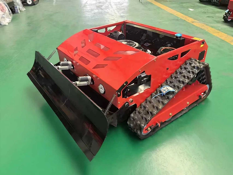 Triangular Track Remote Control Lawn Mower