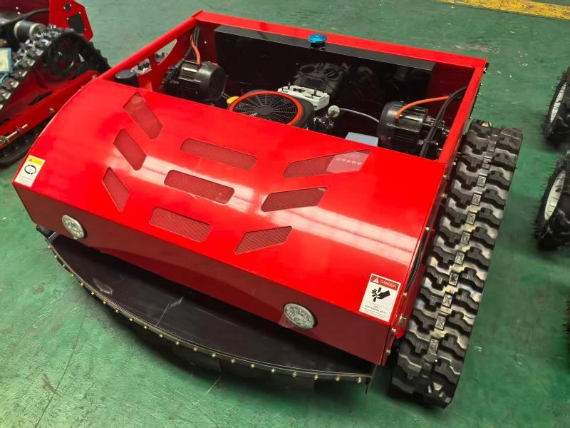 Triangular Track Remote Control Lawn Mower