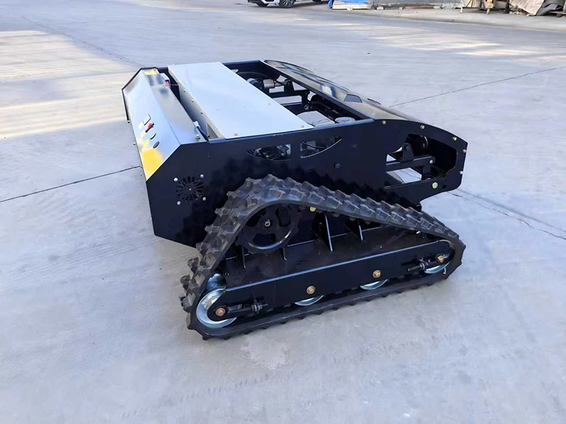 Triangular Track Remote Control Lawn Mower