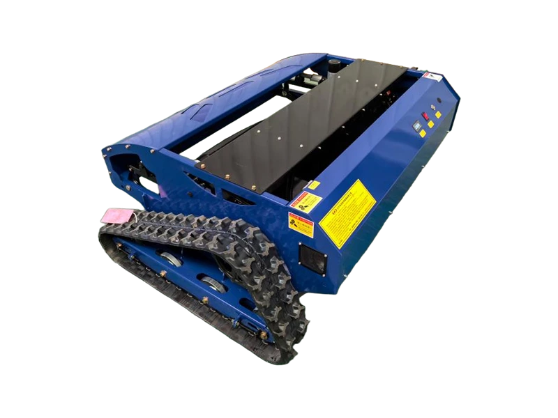 Triangular Track Remote Control Lawn Mower