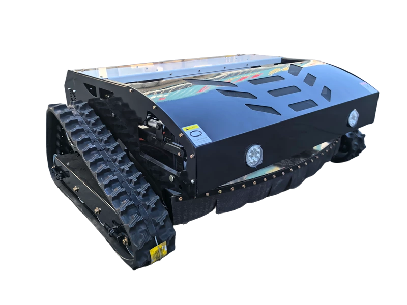 Triangular Track Remote Control Lawn Mower