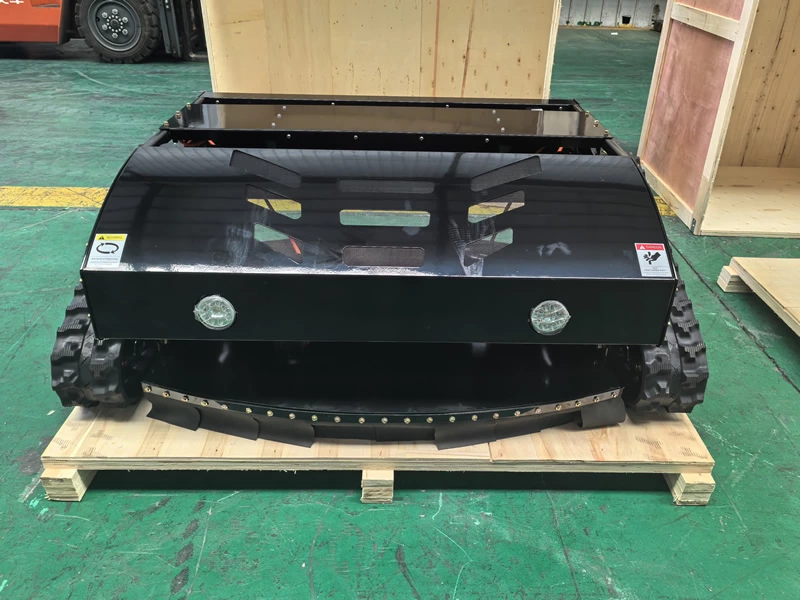 Triangular Track Remote Control Lawn Mower