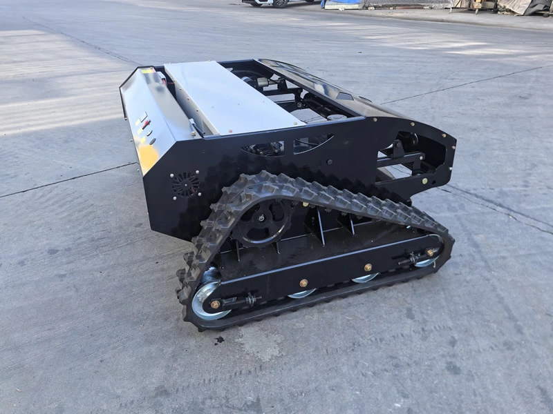 Triangular Track Remote Control Lawn Mower