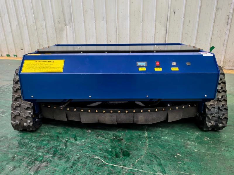 Triangular Track Remote Control Lawn Mower