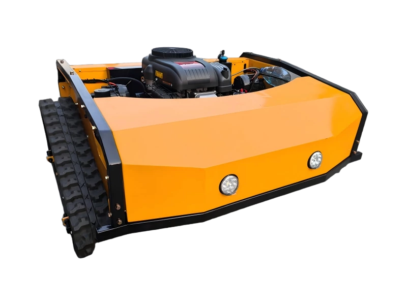 Triangular Track Remote Control Lawn Mower