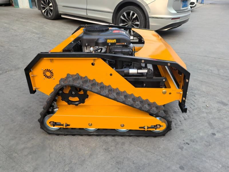 Triangular Track Remote Control Lawn Mower