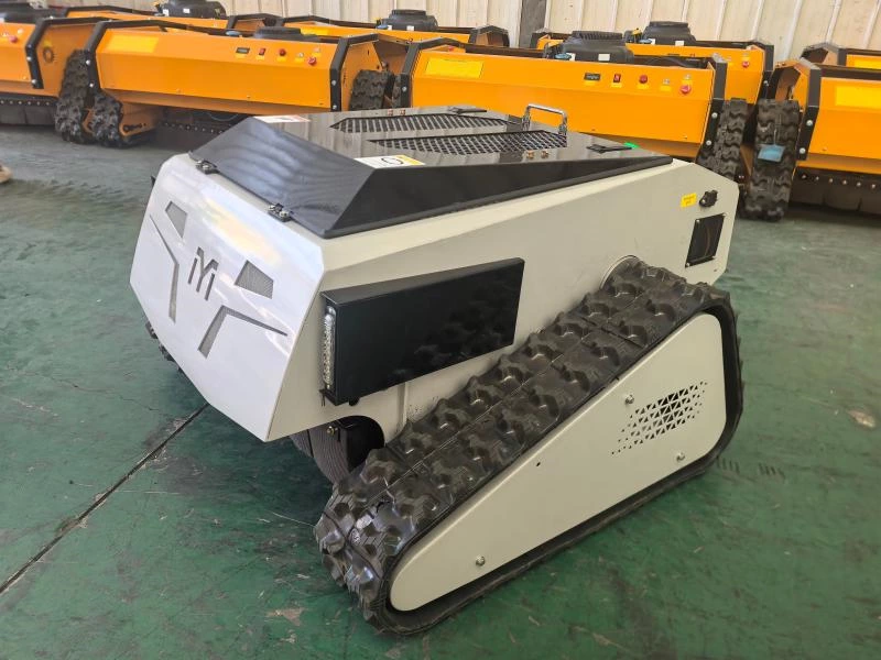 Triangular Track Remote Control Lawn Mower