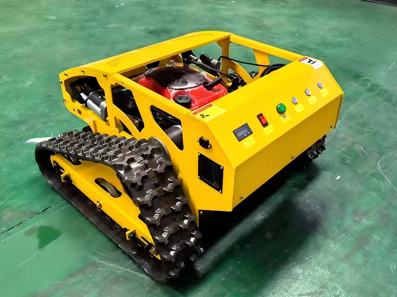 Triangular Track Remote Control Lawn Mower