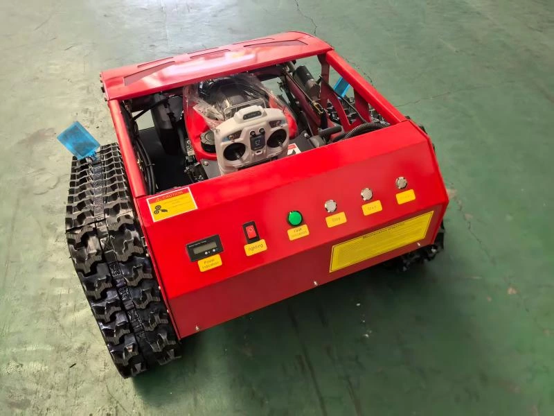 Triangular Track Remote Control Lawn Mower