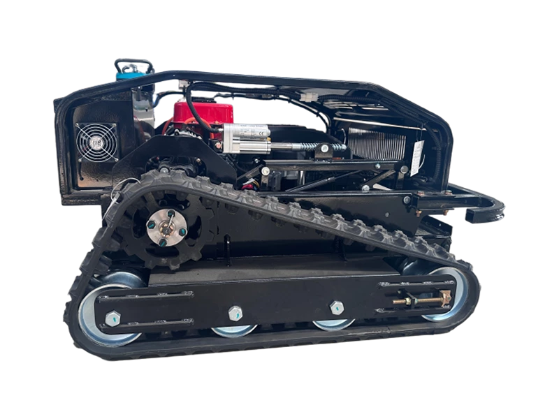 Triangular Track Remote Control Lawn Mower