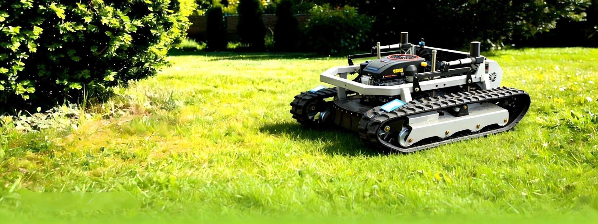 Tank-type Parallel Tracked Lawn Mower