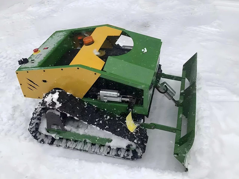 Triangular Track Remote Control Lawn Mower