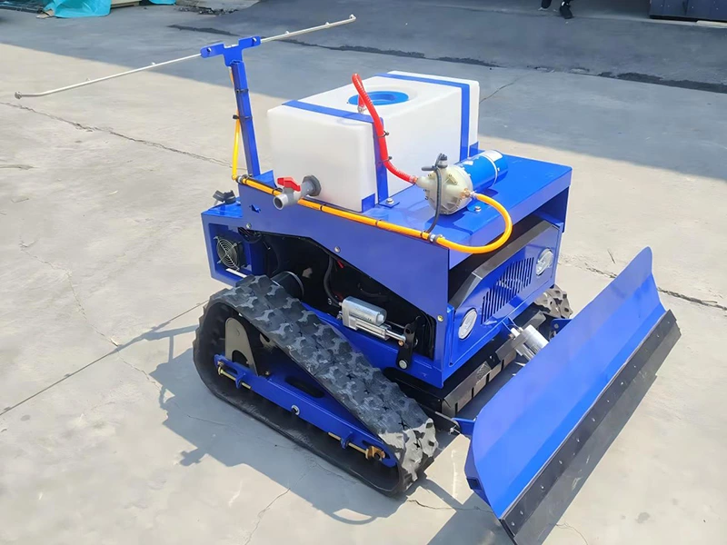 Triangular Track Remote Control Lawn Mower