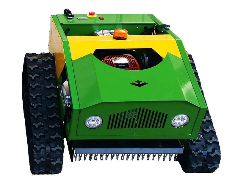 Triangular Track Remote Control Lawn Mower