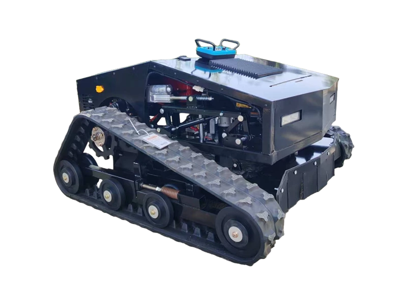 Triangular Track Remote Control Lawn Mower