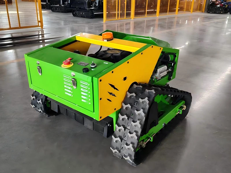 Triangular Track Remote Control Lawn Mower