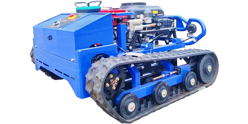 Tank-type Parallel Tracked Lawn Mower