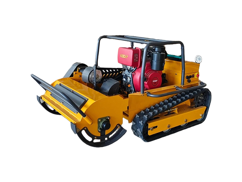 Triangular Track Remote Control Lawn Mower