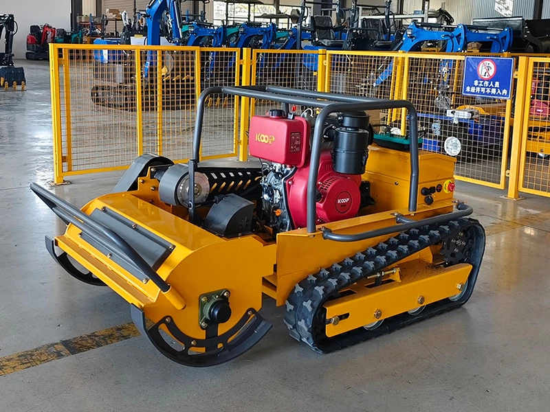 Triangular Track Remote Control Lawn Mower