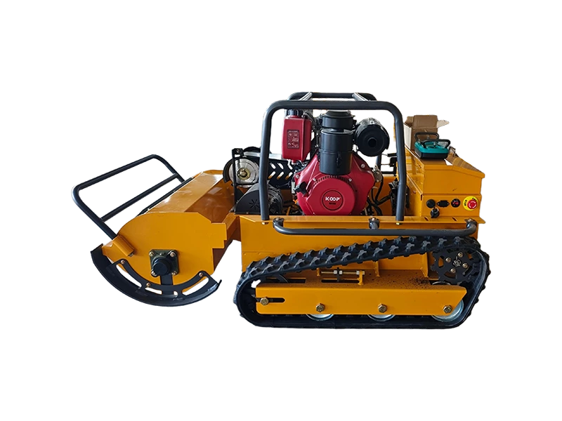 Triangular Track Remote Control Lawn Mower