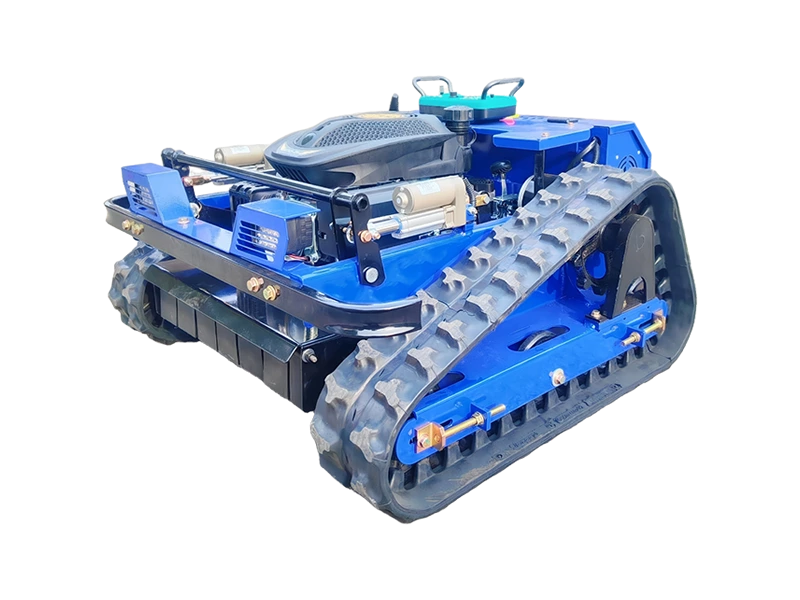 Triangular Track Remote Control Lawn Mower