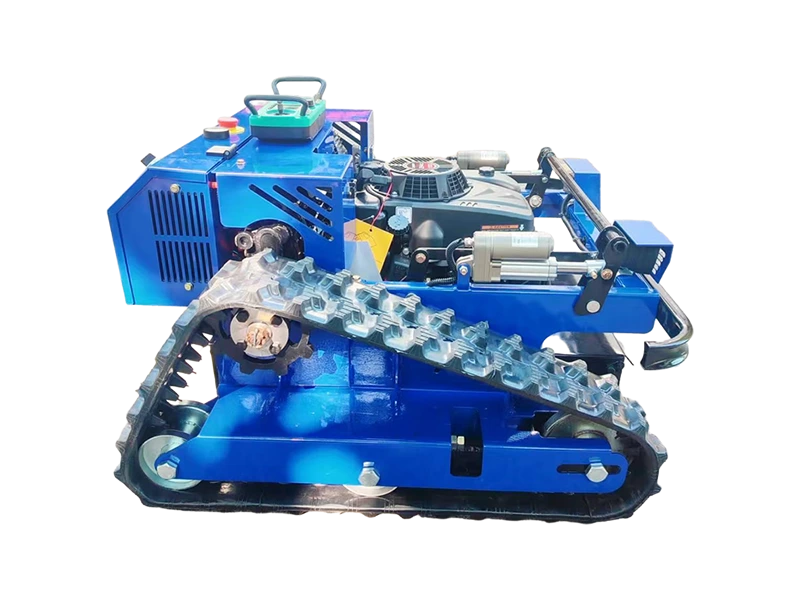 Triangular Track Remote Control Lawn Mower