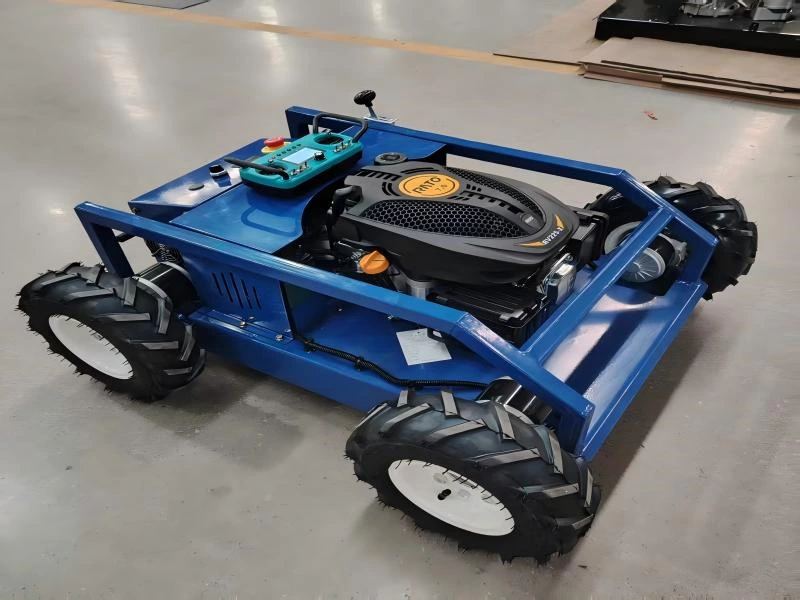 Sliding Four-wheel Drive Remote-controlled Lawn Mower