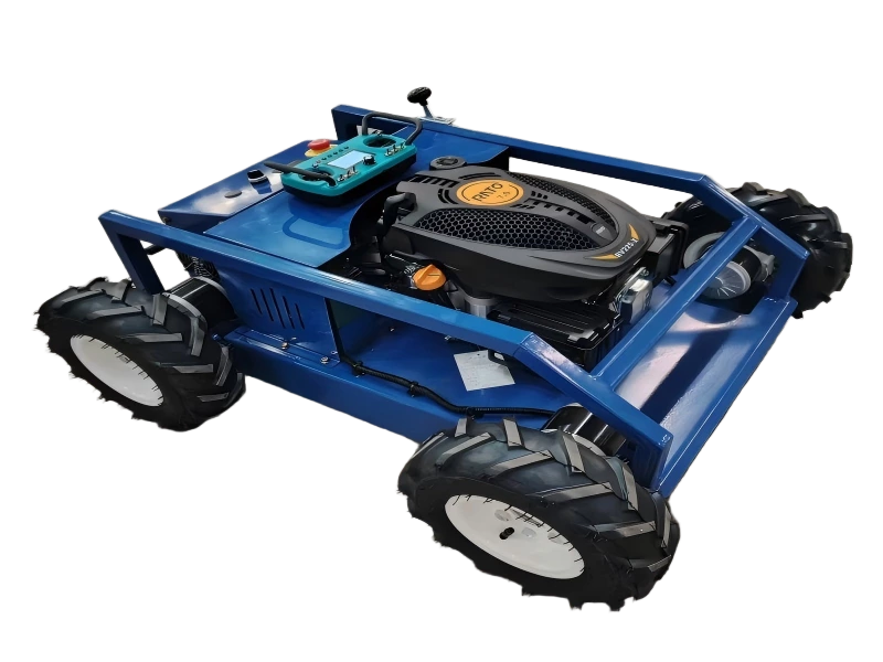 Sliding Four-wheel Drive Remote-controlled Lawn Mower