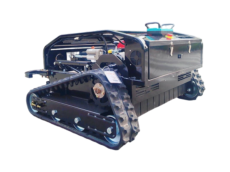 Triangular Track Remote Control Lawn Mower