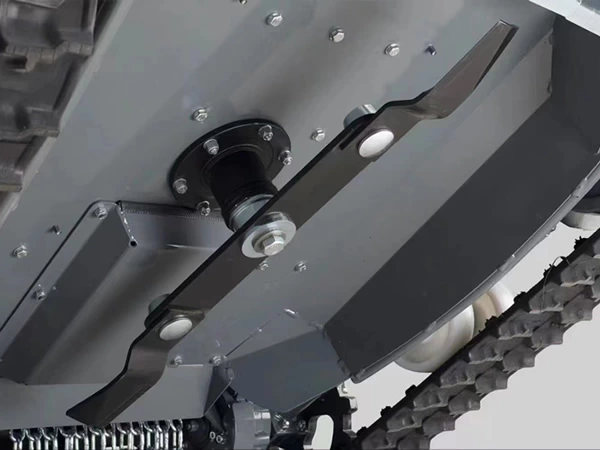 Triangular Track Remote Control Lawn Mower