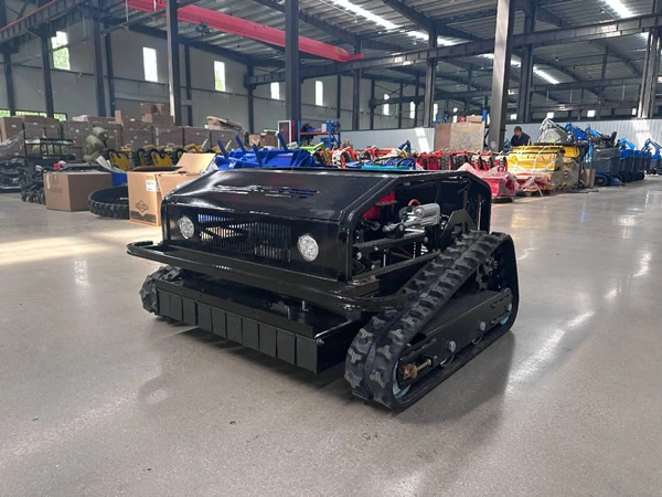 Triangular Track Remote Control Lawn Mower