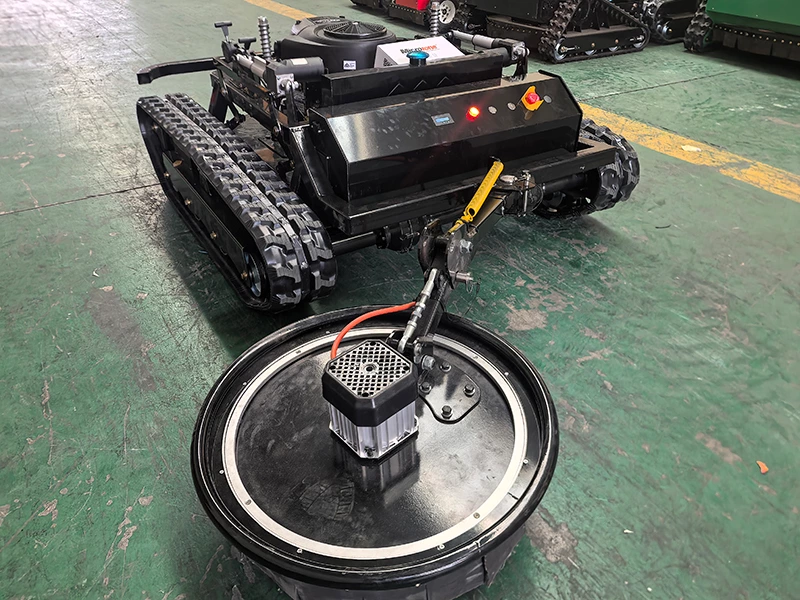 Obstacle Avoiding Lawn Mower