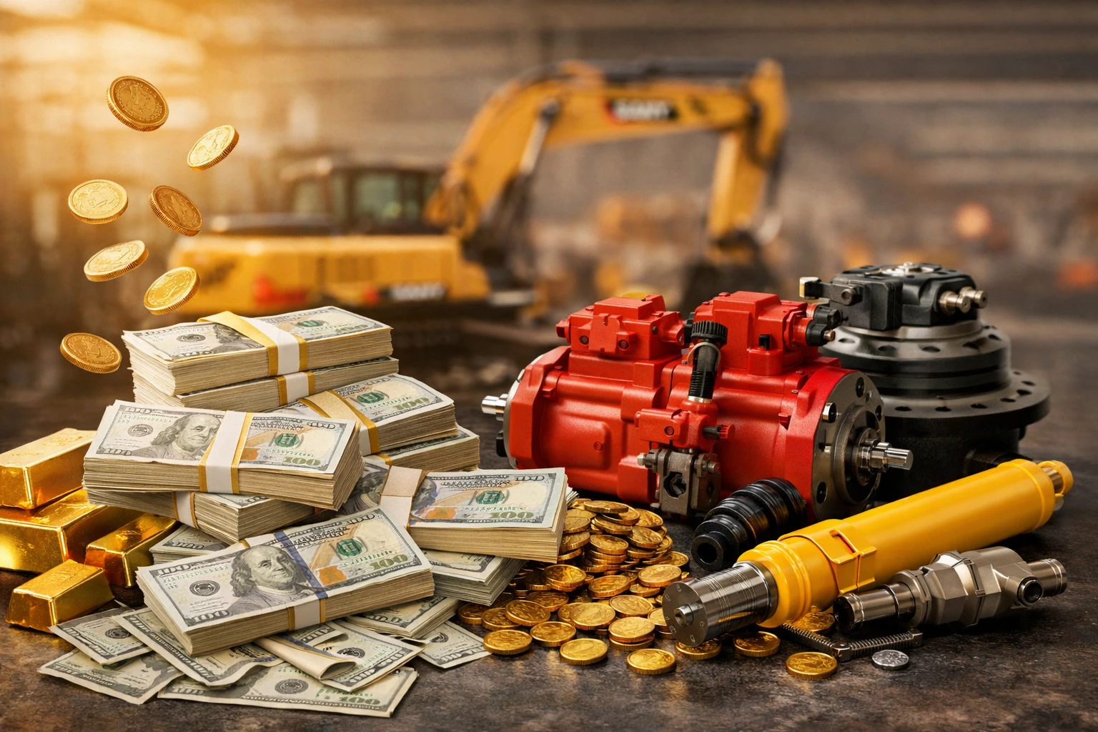 K3V63 Excavator Hydraulic  Pump B220301000534