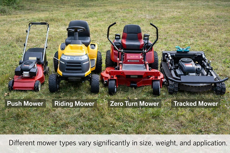How Much Do Lawn Mowers Weigh? Push, Riding, Zero Turn & Tracked Mower Weights Explained